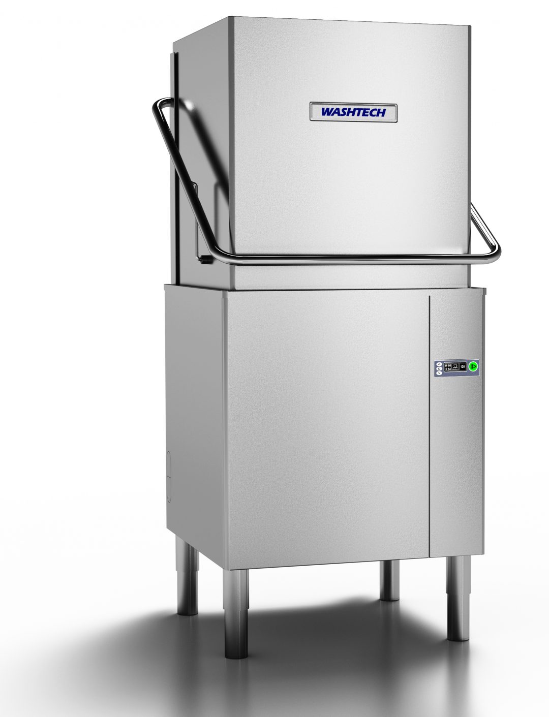 Washtech AL Premium Fully Insulated Passthrough Dishwasher 500mm Rack