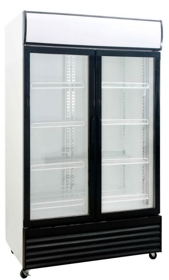 Buy Atosa P1000WBA Double Glass Door Mounted Refrigerator online from